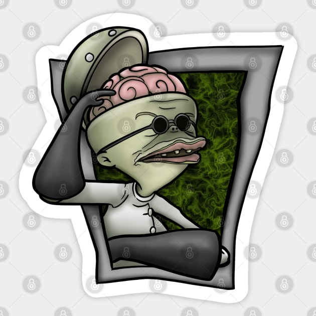 Dr. Finkelstein Sticker by Digart